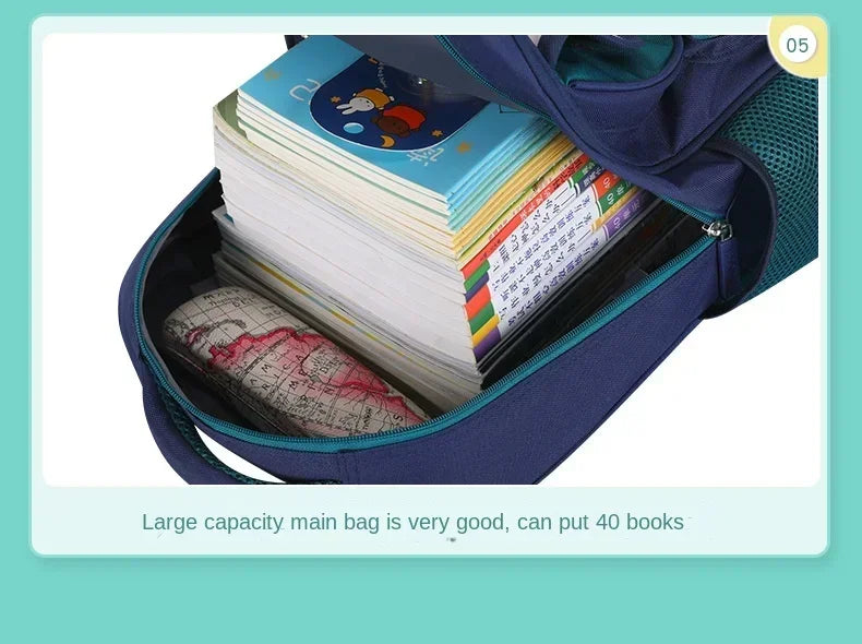 Childrens Schoolbag Fashion New Boys Girls Student Primary School Schoolbag Kids Waterproof Childrens Shoulder Bag Schoolbag