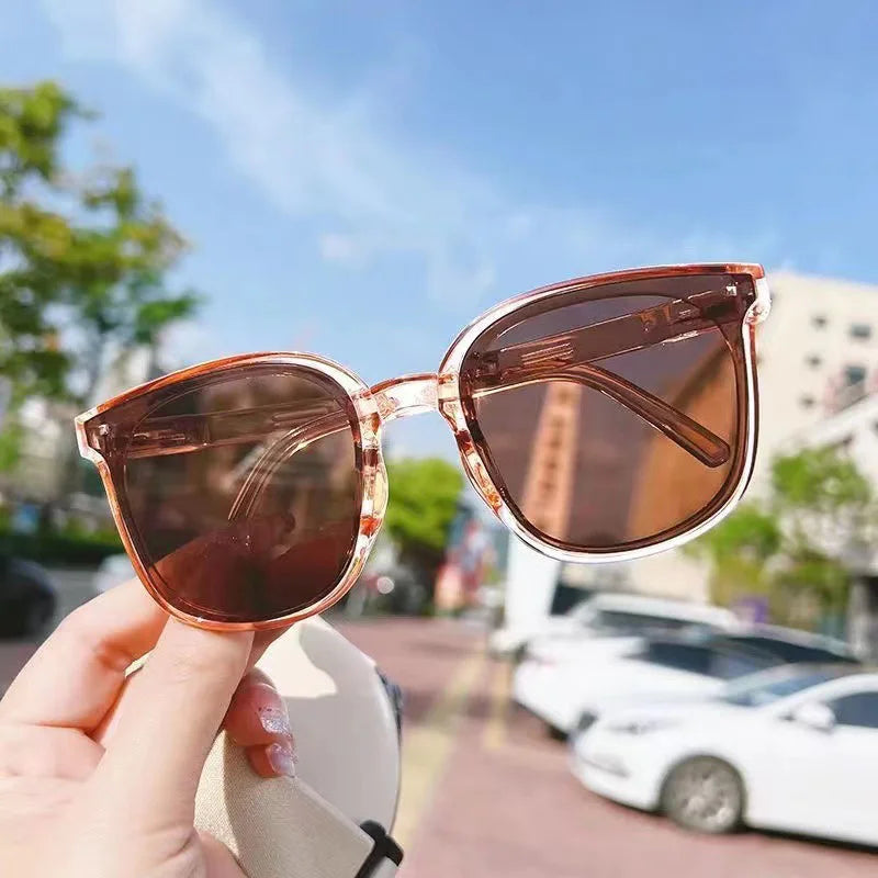 Folding Sunglasses Polarized Shade 100% Anti UV400 Summer 2023 New Square Sun Glasses For Large Face Women Men Sun Protection