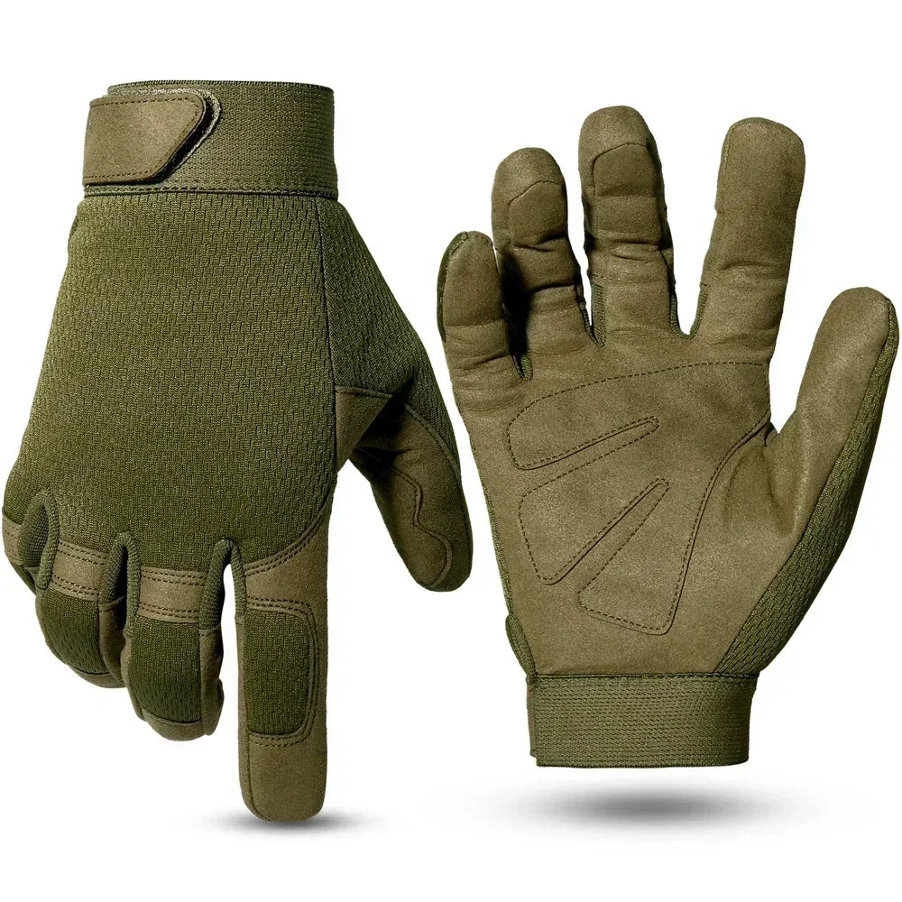 Tactical Full Finger Gloves Touch Screen Combat Shooting Hunting Sport Outdoor Airsoft Paintabll Driving Work Mittens Men Women