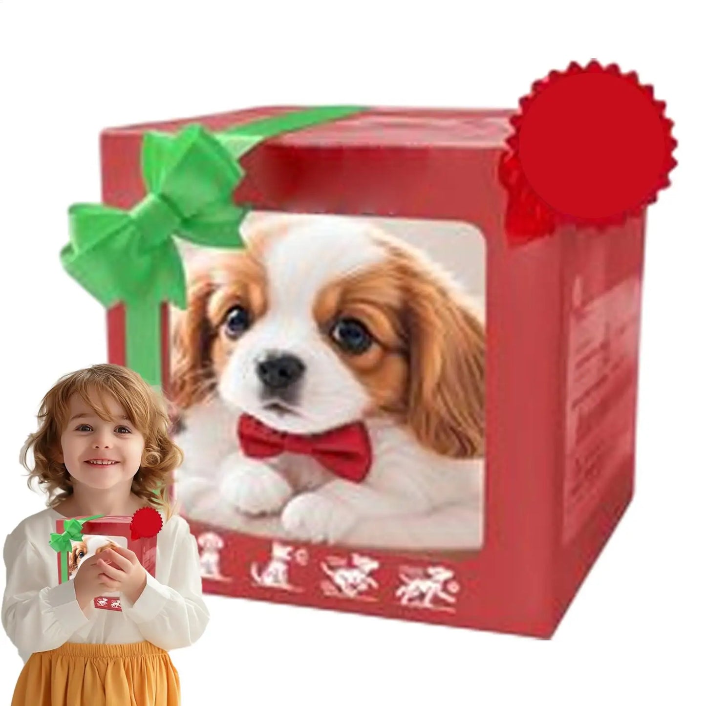 2025 New Robot Dog, Robot Puppy, Realistic Robots Puppy Cute Dogs Plush Doll Toy Gift Cartoon Children's Puppy Doll