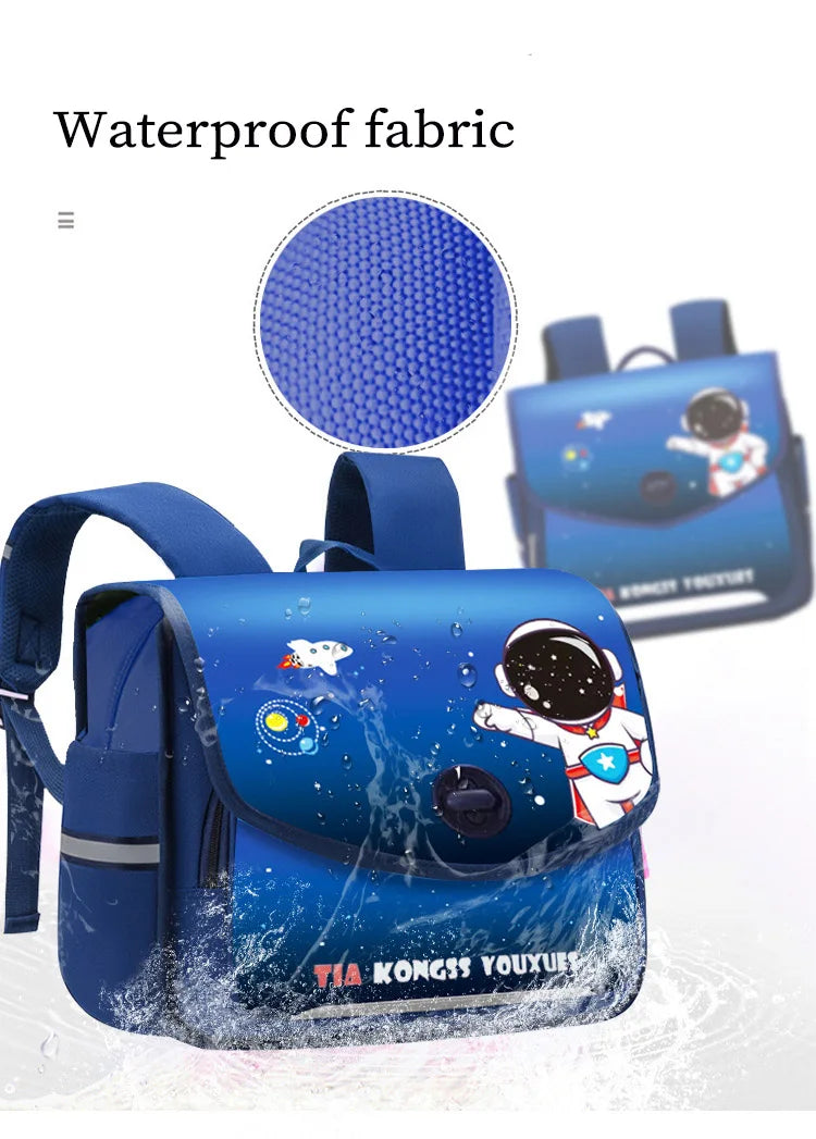 Primary Students Schoolbag Boys Girls Kawaii Backpack Children School Bags Nylon School Backpack Fashion Horizontal Book Bag