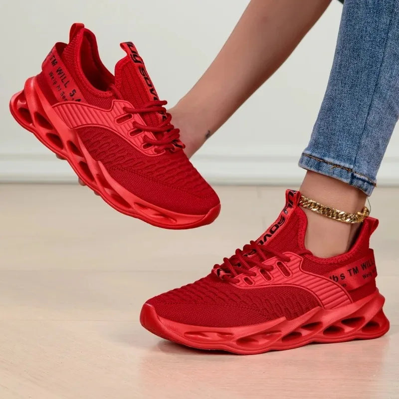 YRZL Women Sport Shoes Running Sneakers Breathable Comfortable Trainers High Quality Shoes Men Lightweight Sneakers for Women