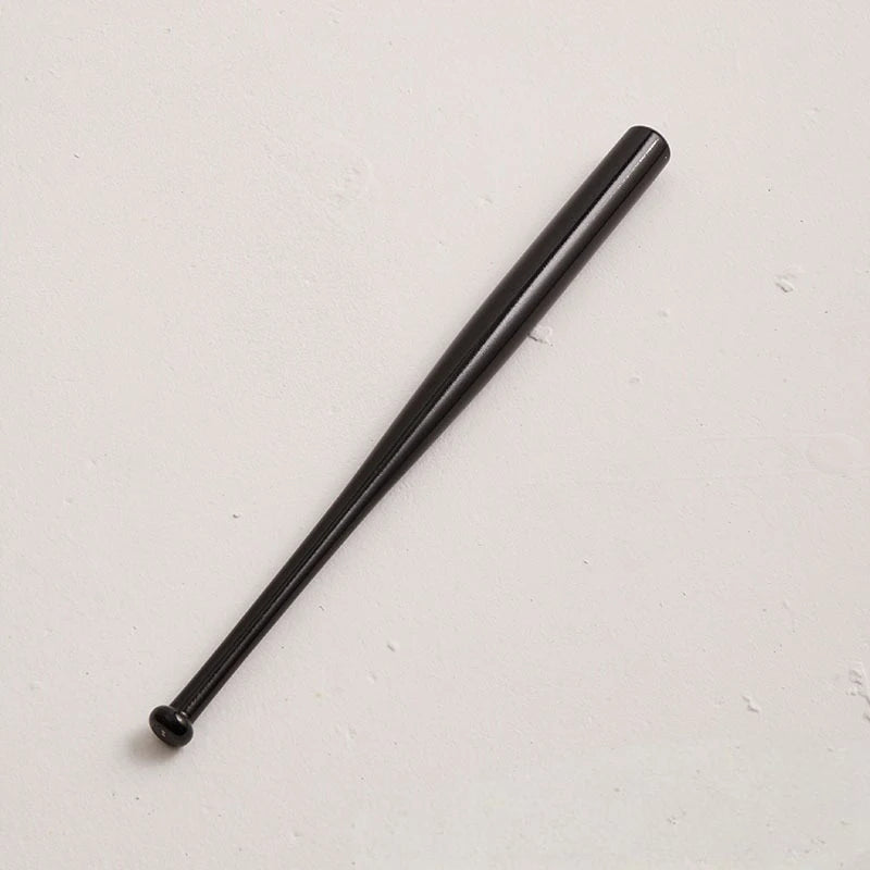 1pc 21'' Alloy Steel Baseball Bat, for All Skill, Black, Pro Training & Game, Heavy Bat Perfect for Sports & Home Practice