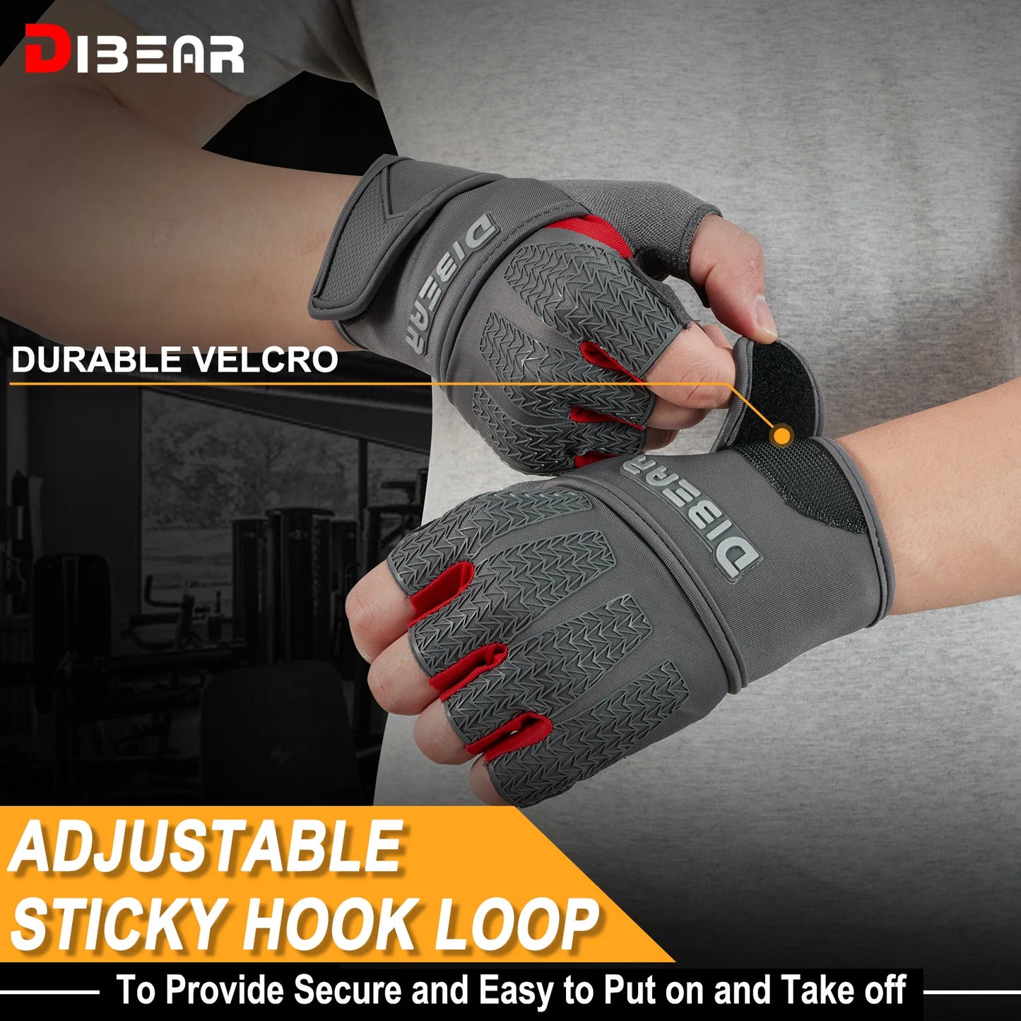 Gym Weight Lifting Gloves Fitness Outdoor Body Building Training Sports Exercise Cycling Anti Slip Workout Gloves for Men Women