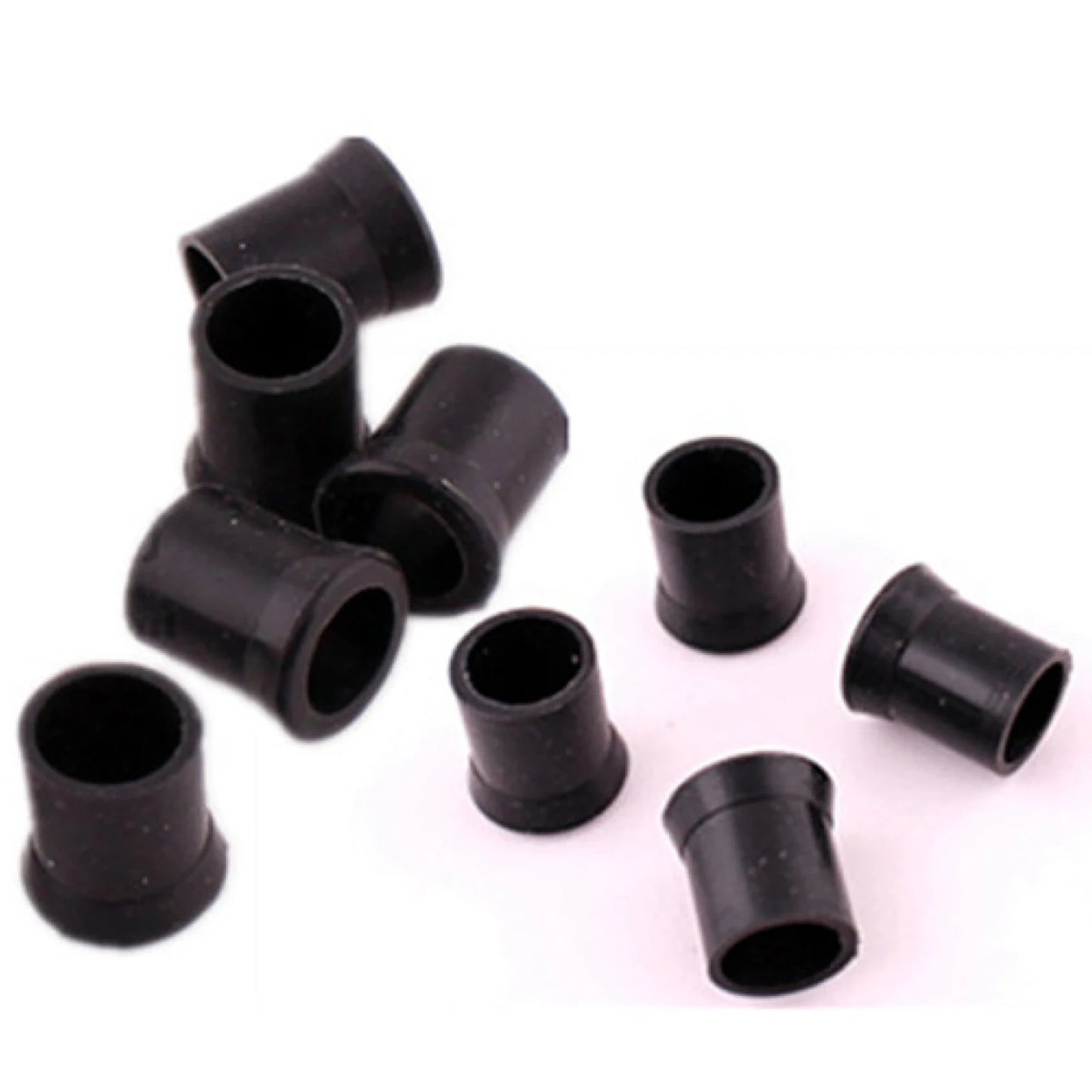 20Pcs Smoking Pipe Mouthpiece Rubber Protective Case 17/11mm Protection Ring for Tobacco Pipes Smoking Tip Assceeories