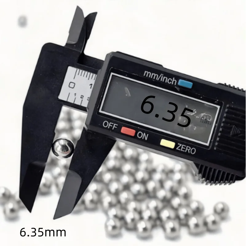100pcs/200pcs/Slingshot Hunting Bow and Arrow Steel Ball 6.35mm High Carbon Steel Slingshot Ball for Shooting Hunting