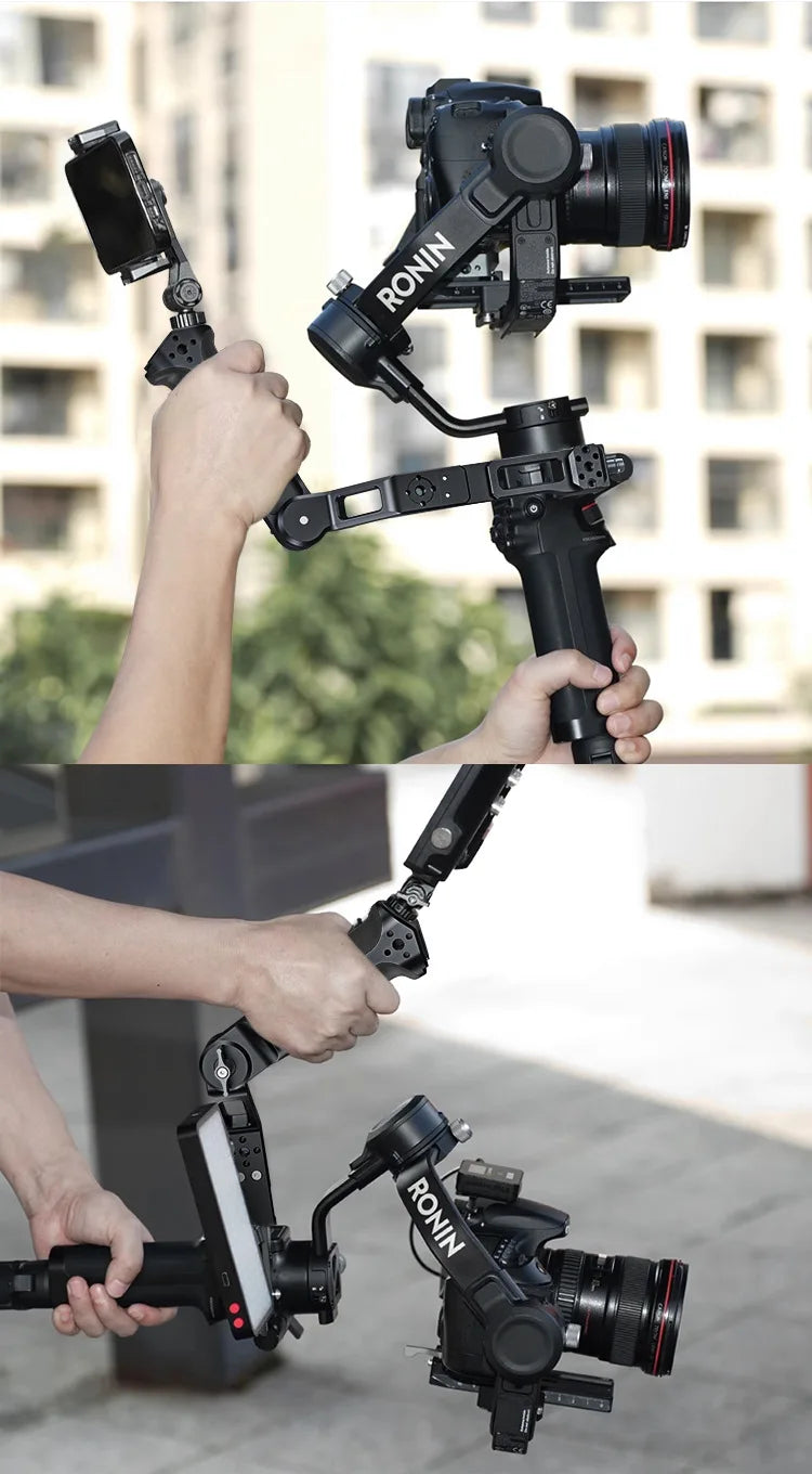 Sling Handgrip Gimbal Sling Handle for DJI RS4/3/2/Pro/Mini Stabilizer, 13.2lb Max Load, Ergonomic Grip for Low Angle Shooting