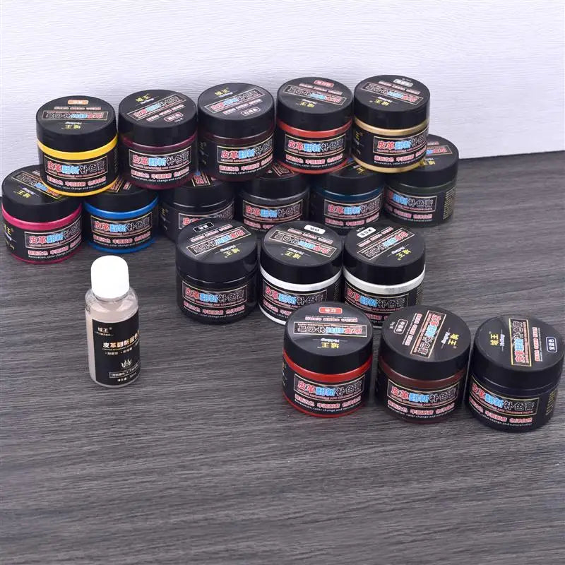 Vegetable Tanned Leather Pigment 50g/Bottle Coloring DIY Leather Crafts Dye Graffiti Used For Vegetable Tanning Material
