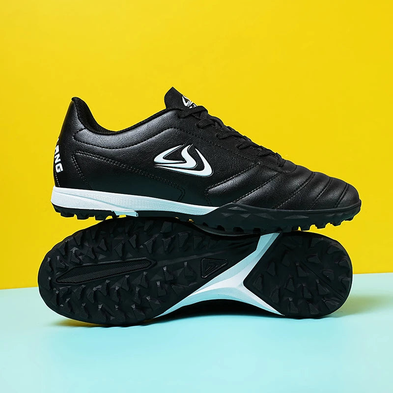 New Men Football Boots Outdoor Soccer Shoes TF FG Grass Cleats Comfortable Training Shoes Match Futsal Breathable Sport Indoor