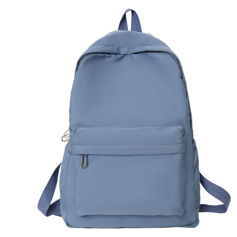 Customized New School Bags Personalized Name Embroidery Large Capacity Nylon Student Backpack Adult Children Travel Bags