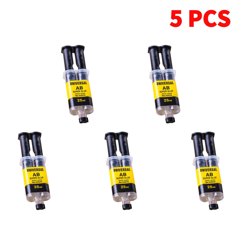 Epoxy Resin AB Glue Office 2 Minutes Curing Firm Long-lasting Reliable Epoxy Resin Strong Glue AB Glue Adhesive Super Liquid