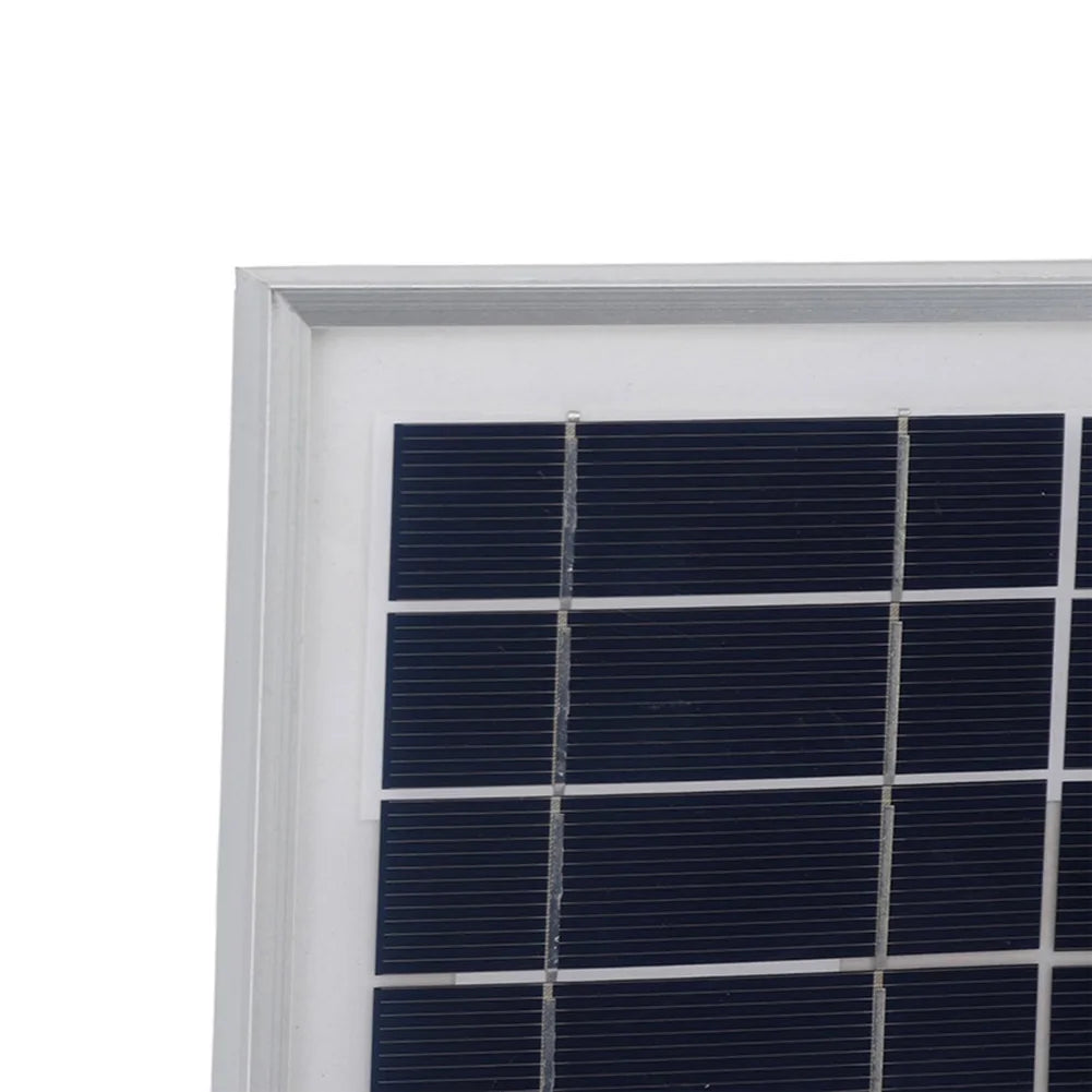 20W Portable Solar Panel for 12V Battery For Charging Weatherproof Aluminum Frame Monocrystalline 280x270x20mm