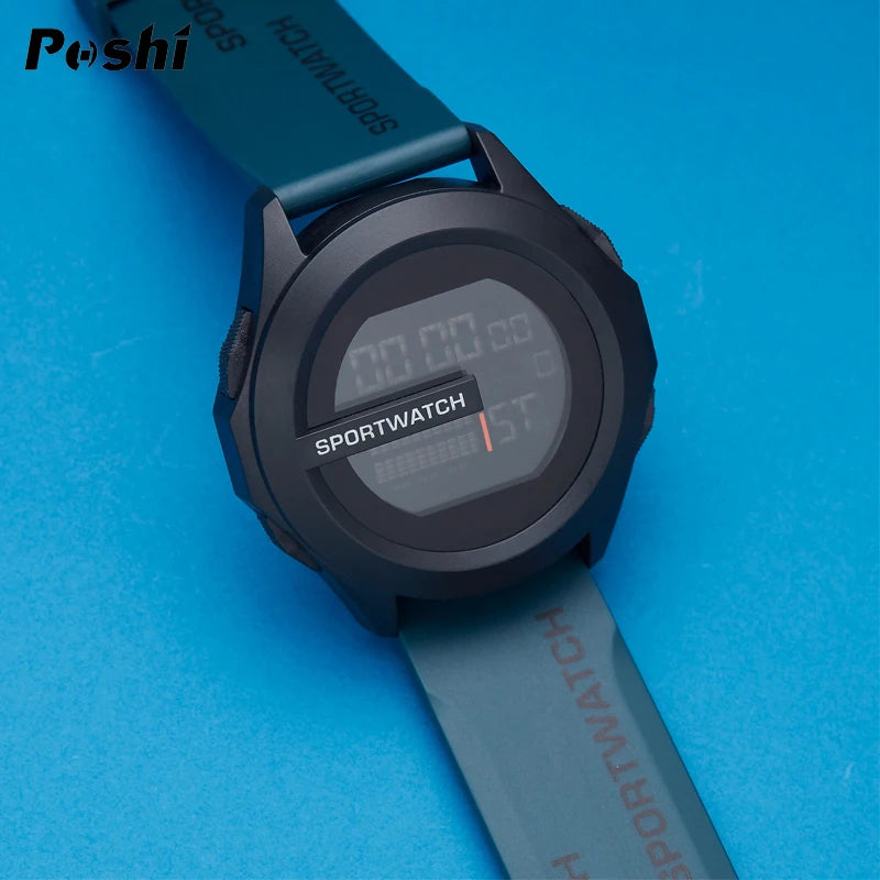 Sport Electronic Watch for Man Luxury Digital Wristwatch Stopwatch Luminous with Date Week Waterproof Men Watches