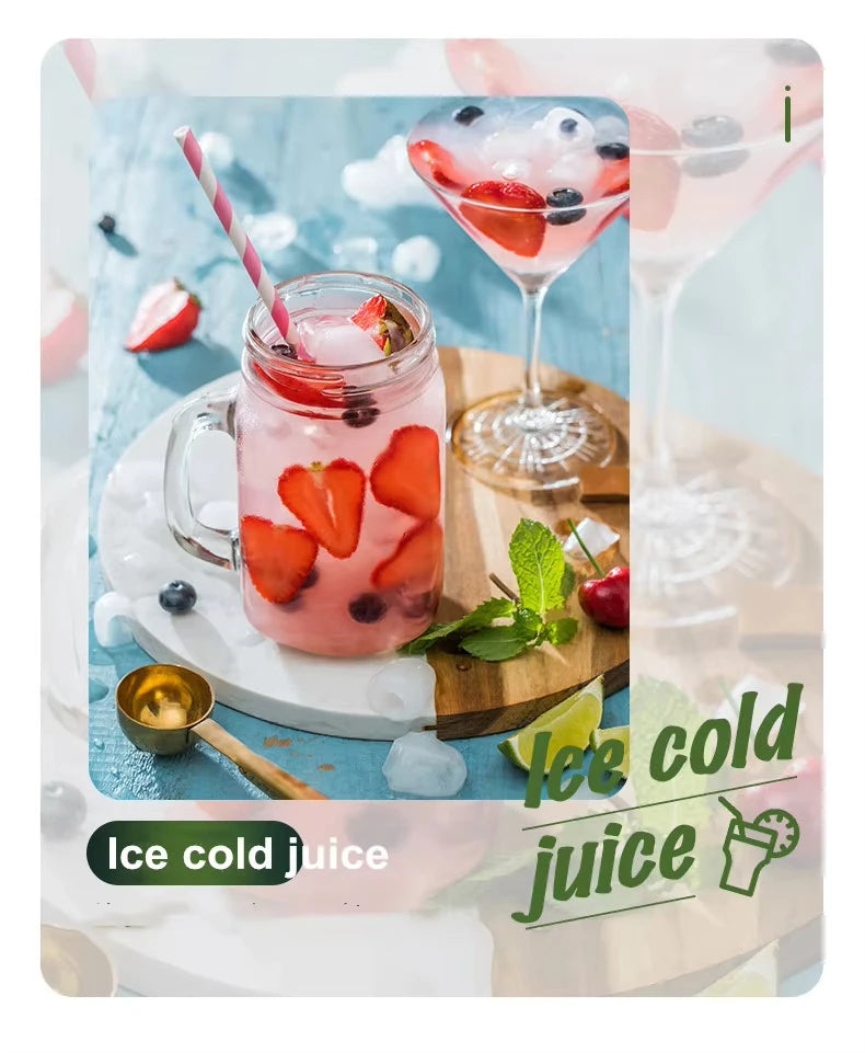 160W Mini Ice Maker - Automatic Home & Commercial Use, Fast Ice Making, Stainless Steel, Easy Clean, for Tea Shop & Bar