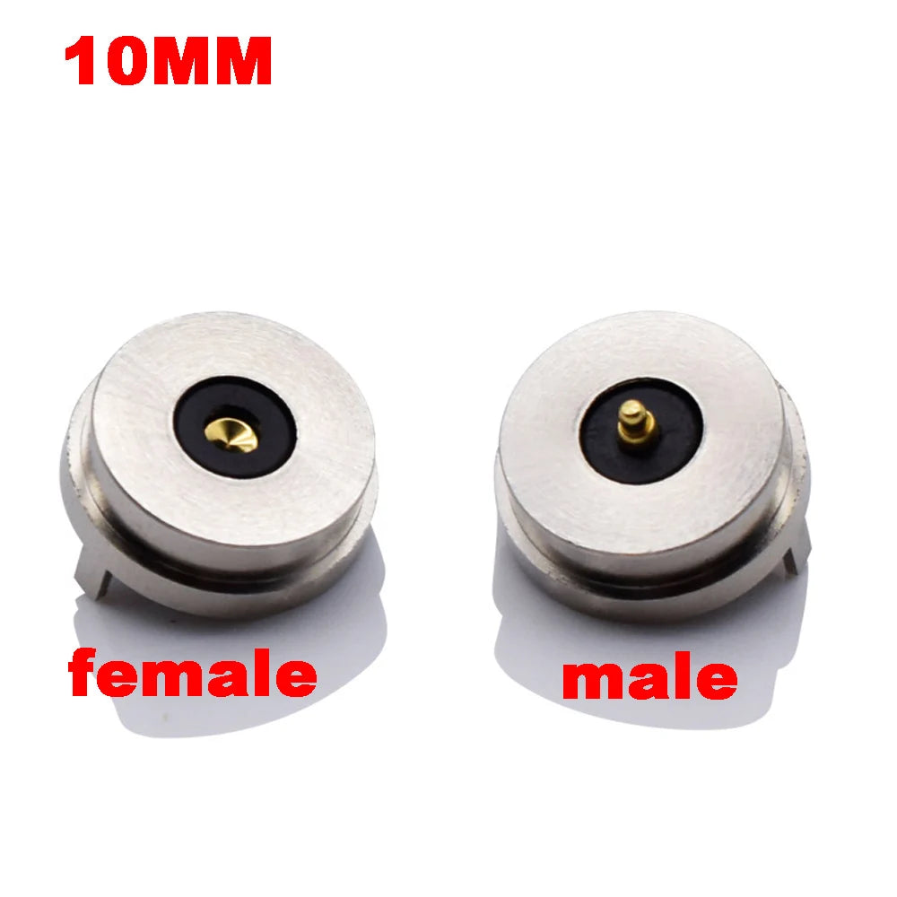 1Pair 2/3/4/5/6Pin waterproof high current magnet suction spring pogo pin male female probe DC power charging magnetic connector