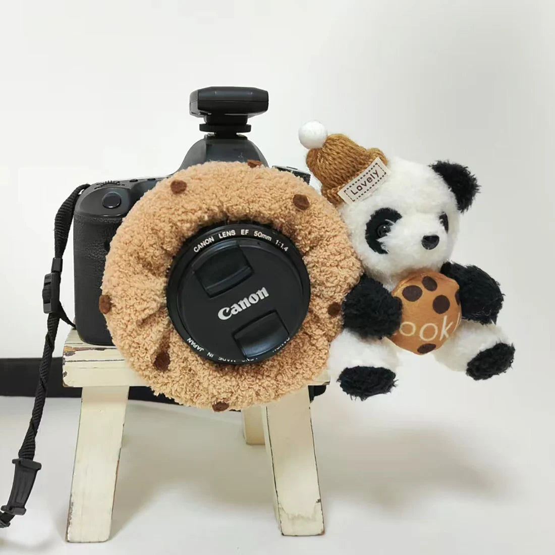 Baby photography Attracts Toys Camera Buddies Lens Decoration Knitted Camera Buddy   Lens Buddy Photography Accessories