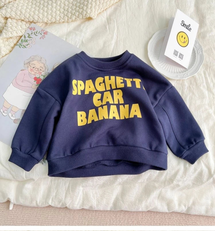 Spring Autumn Costume Minnie Printing Beige Long Sleeve Tshirt Baby Unisex Cute Loose Casual Long Sleeve Tops O-neck Sweatshirt