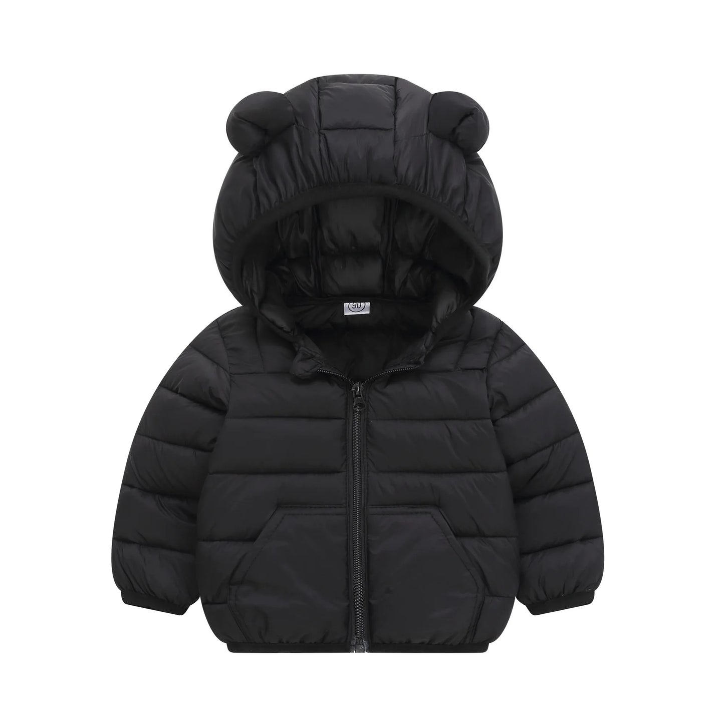 Winter Warm Down Coat Boys Hooded Jackets Autumn New Children Cotton Clothing Girls Thickened Casual Zipper Outerwear 2-6Y
