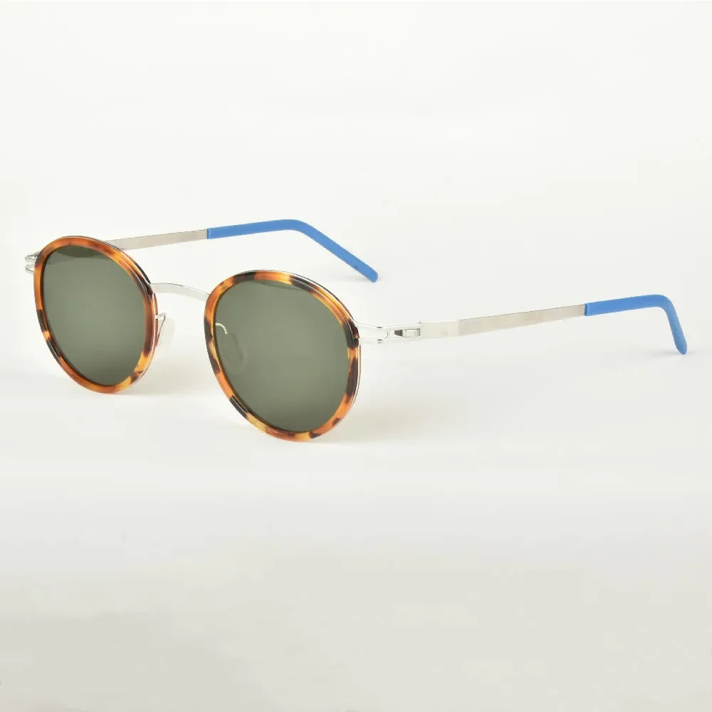Germany Brand Polarized Sunglasses Men Women Round Driving Outdoor Glasses Frame UV Protect Sun Glasses Optical Eyeglasses Gafas