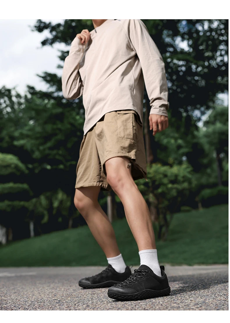 Shoes Men Hiking Boots Casual Sneaker Fashion Non-slip Outdoor Shoes for Men Return To The Ancients Men's Sneakers All-match