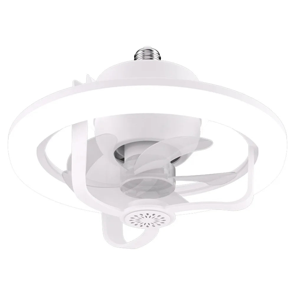 JOYINLED Fan Ceiling Light Fan Light Ceiling Fan with Lamp Remote Control, Quiet, Dimmable 360 Degrees for Living Room Bedroom
