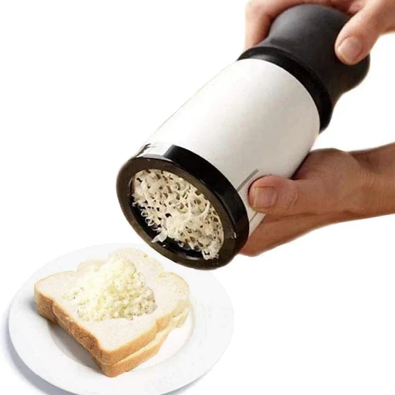 Cheese Grater 2 Pattern Blade Kitchen Gadgets Chocolate Grater DIY Butter Food Mill Cheese Grater Slicer ABS+Stainless Steel