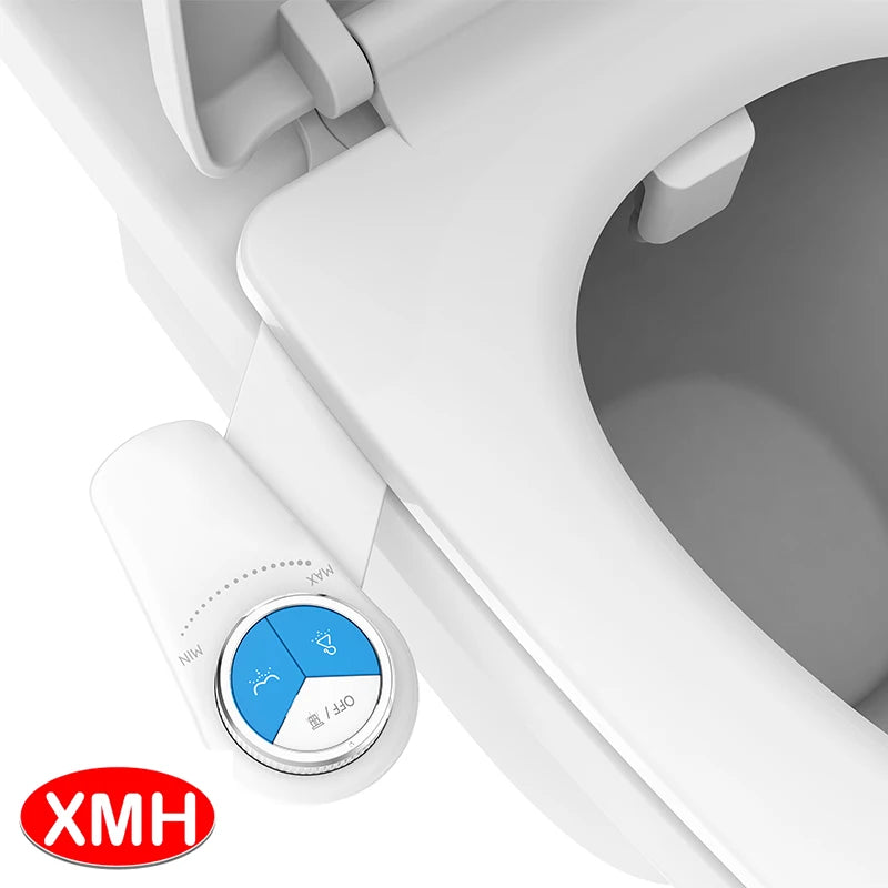 Slim Bidet Attachment Bidet Non-electric Bidet For Toilet Seat Handed Small Bidets Two Nozzles Self Cleaning Personal Hygiene