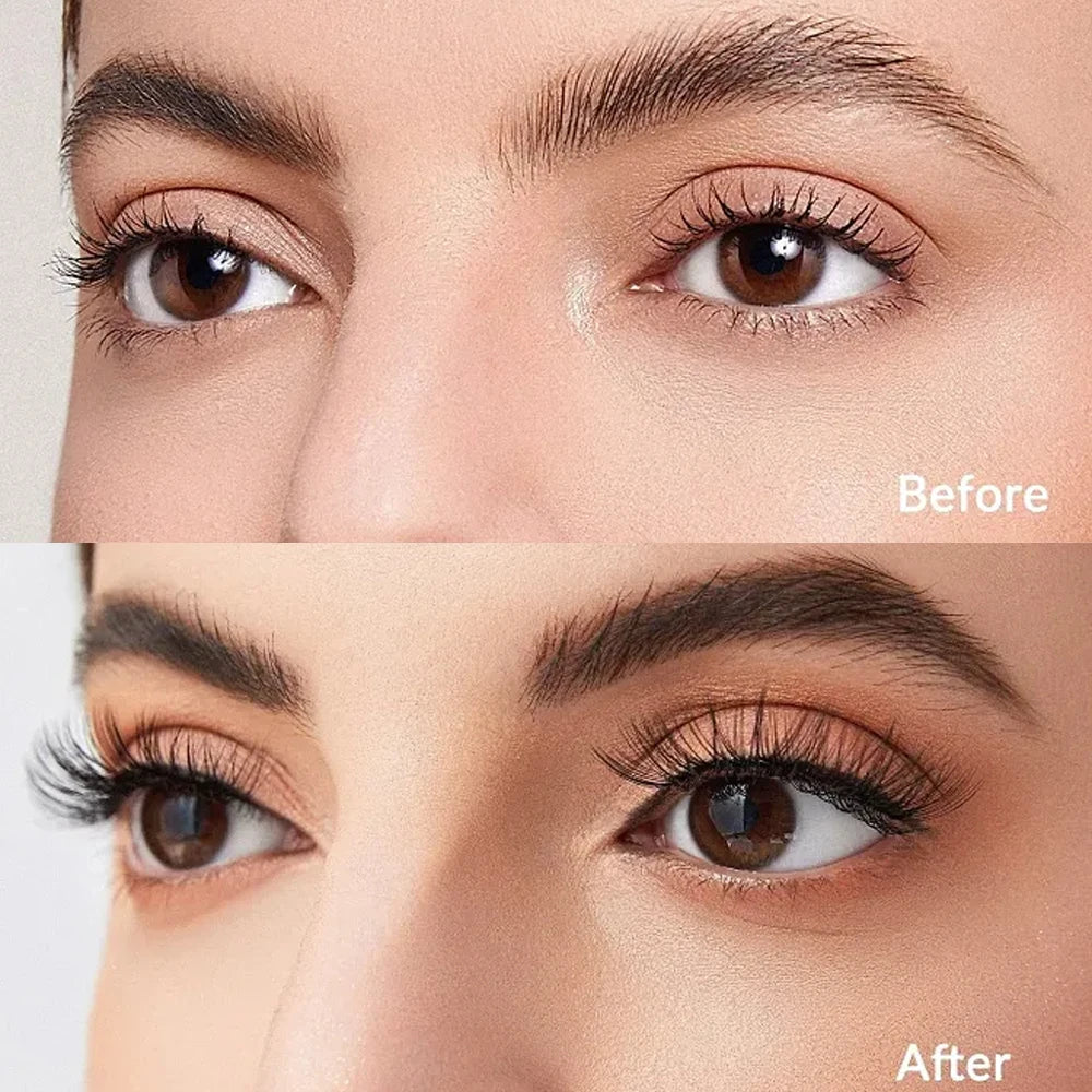 Lasting Eyelash Glue Balm Double-headed Black Mascara Glue Long-lasting Set Eyelash Brush Fast Drying Eye Lash Extension Makeup