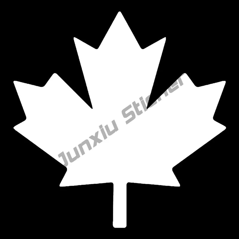 Fashion Canada Decals Canada Round Maple Leaf Decal Canadian Oval Flag Decal Quebec Canada Flag Sticker Premium Quality Stickers