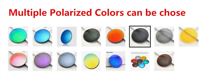 Customized Prescription Lenses Colour Tinted Polarized Photochromic Sunglasses Optic Progressive Lens Myopia Presbyopia Glasses