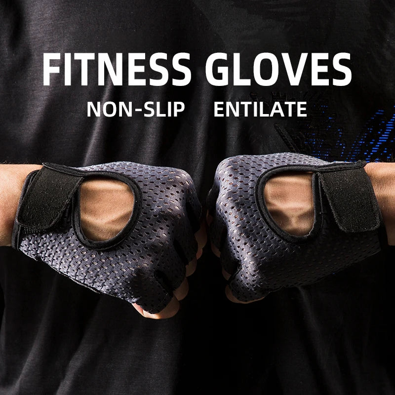 Universal weightlifting and gym gloves for men and women, suitable for exercise, training, sports, fitness, pull-ups, cycling, e