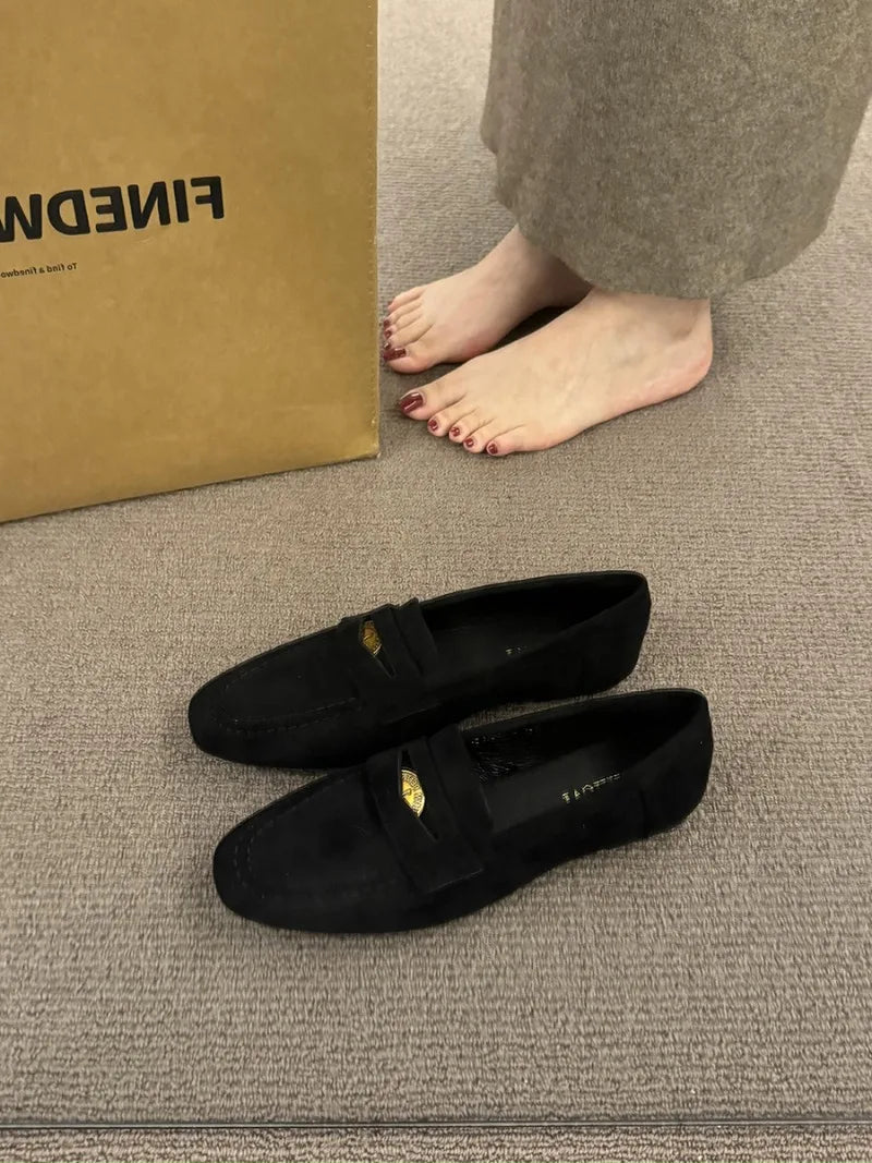 2026 New Flat Bottom Shoes Women's Lightweight and comfortable high-quality single shoes Casual Shoes Autumn Fashion