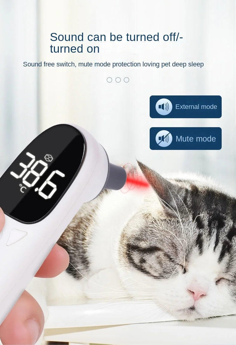 Animal Temperature Measuring Instrument Veterinary Thermometer Pet Infrared Non-contact Electronic For Dog Cattle Sheep Cats