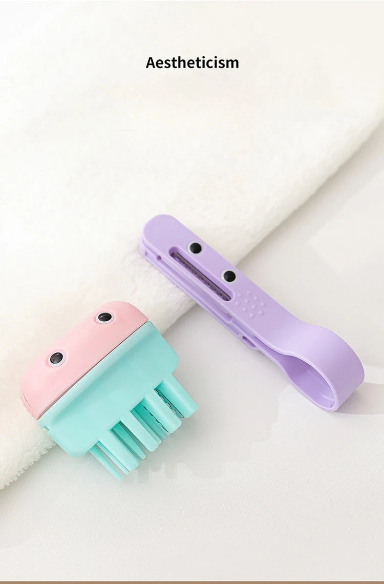 Hair Bangs Cutting Trimmer Razor Blade Comb Home Hairdresser Makeup Tools For Thinning Bangs Long Beauty Hair Cut Accessories