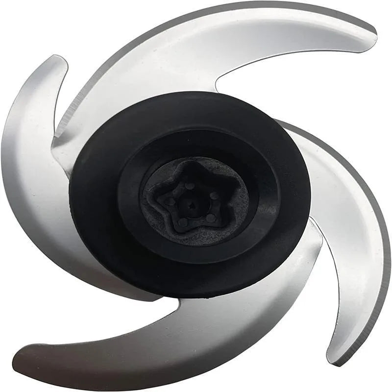 Blender 4-Blade Replacement for Ninja 64-oz Food Processor Bowl Chopping Blade Fits BL682 BL770 BL910 BN600 BN601 BN801