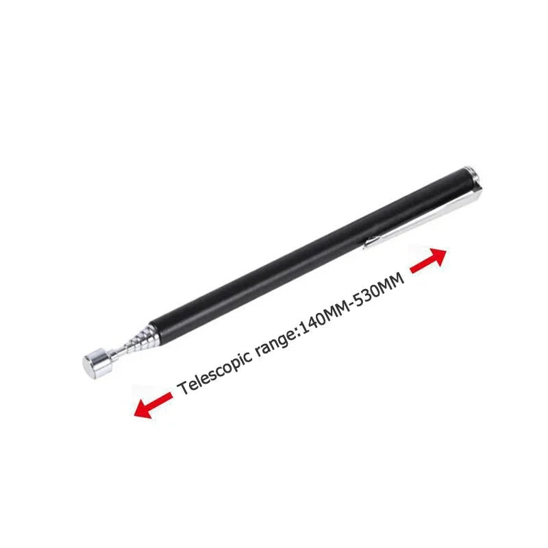 Telescopic magnetic pen mini portable retractable pick-up rod can pick up nuts and bolts convenient tool