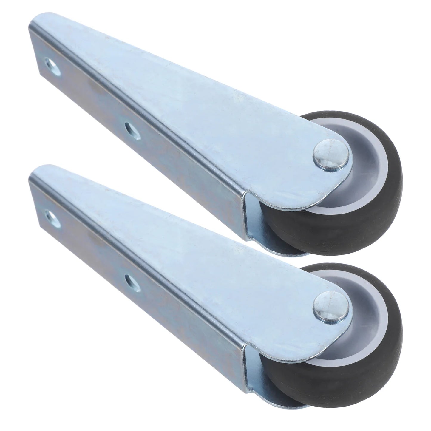 2pcs Sliding Door Roller Replacement Gate Wheels Sliding Shaft Rubber Wheel Anti-Sag Side Or Bottom Mount Support Wheels