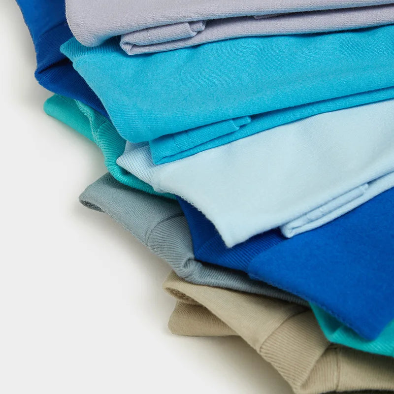Loose Cotton Solid Tshirts Men Woman Short Sleeve Fashion Brand Trend Couple Clothing Tees Customized Candy Color Summer Tops