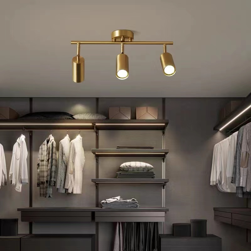 Modern Led Ceiling Light Long Spotlight Fixture Living Room Shop Restaurant Kitchen Dining Room Lighting Home Decor Chandeliers