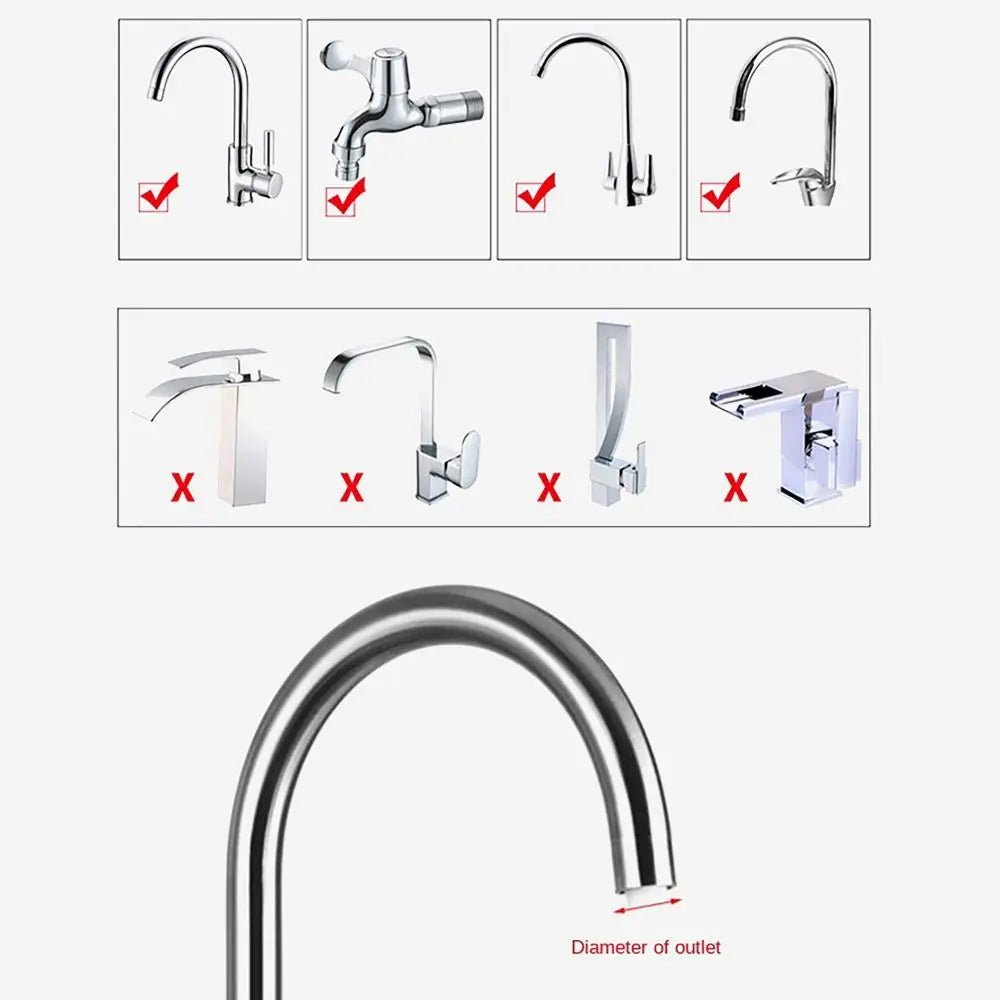 6-layer Filtration Faucet Filter Water Purifier Water Saving Faucet Sprayer Splash Proof Tap Head Attachment Healthier Life