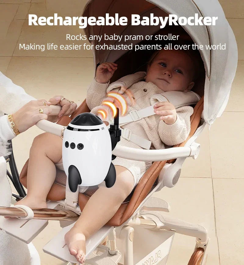 Baby Rocker Portable Baby Bouncer Can Play Lullabies To Help Babies Fall Asleep Baby Sleep Aid Newborn Essentials Best Gifts