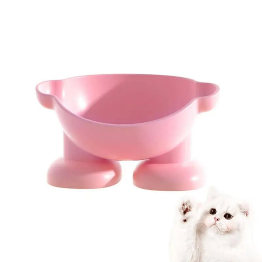 Tilted Elevated Bowl Pet Bowls Safe 15 Slanted Pet Feeder Neck Protection Non-Slip & Non-Spill Basic Dog Bowls For Easy Feeding