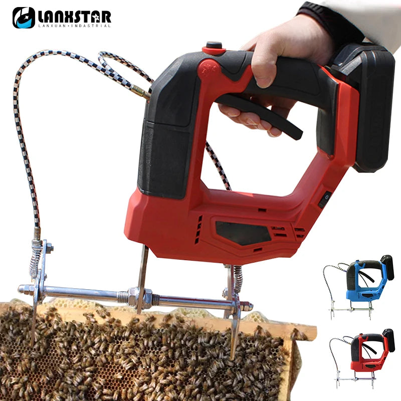 Bee Frame Shaking Machine 20V Rechargeable Hive Vibrator Electric Bee Shaker Vibrating Honey Machine Beekeeping Tools
