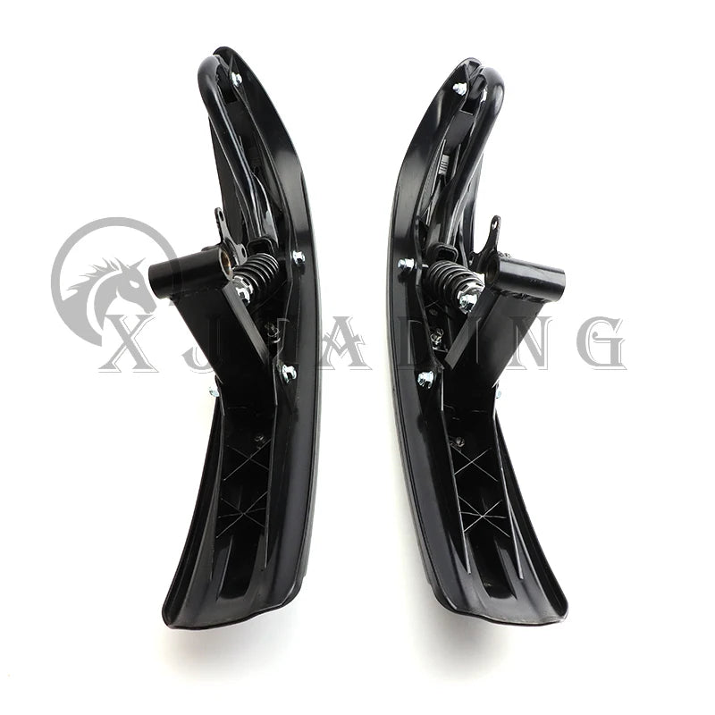 Motorcycle Front Skiboards Winter Snow Sledge For 110cc 125cc 150cc ATV UTV Buggy Electric Quad Go Kart Snowmobile Skiing Track