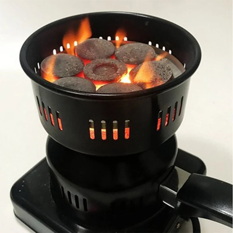 Euro Plug 220v Shisha Carbon Stove Arabian Water Bong Set Accessories Charcoal Burner Hookah