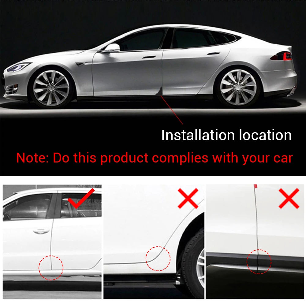 Car Door Corner Cover Collision Anti-scratch Protector Sticker For Morris Garages MG MG3 MG5 MG6 MG7 ZS GT EZS EHS Phev RX5 ZT