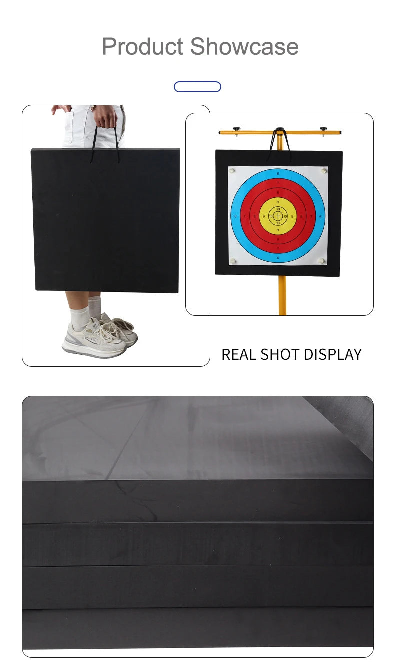 Archery Target for Backyard Adult, Easy Arrow Removal Bow Target, Durable Bow and Arrow Target for Youth Outdoor Shooting Practi