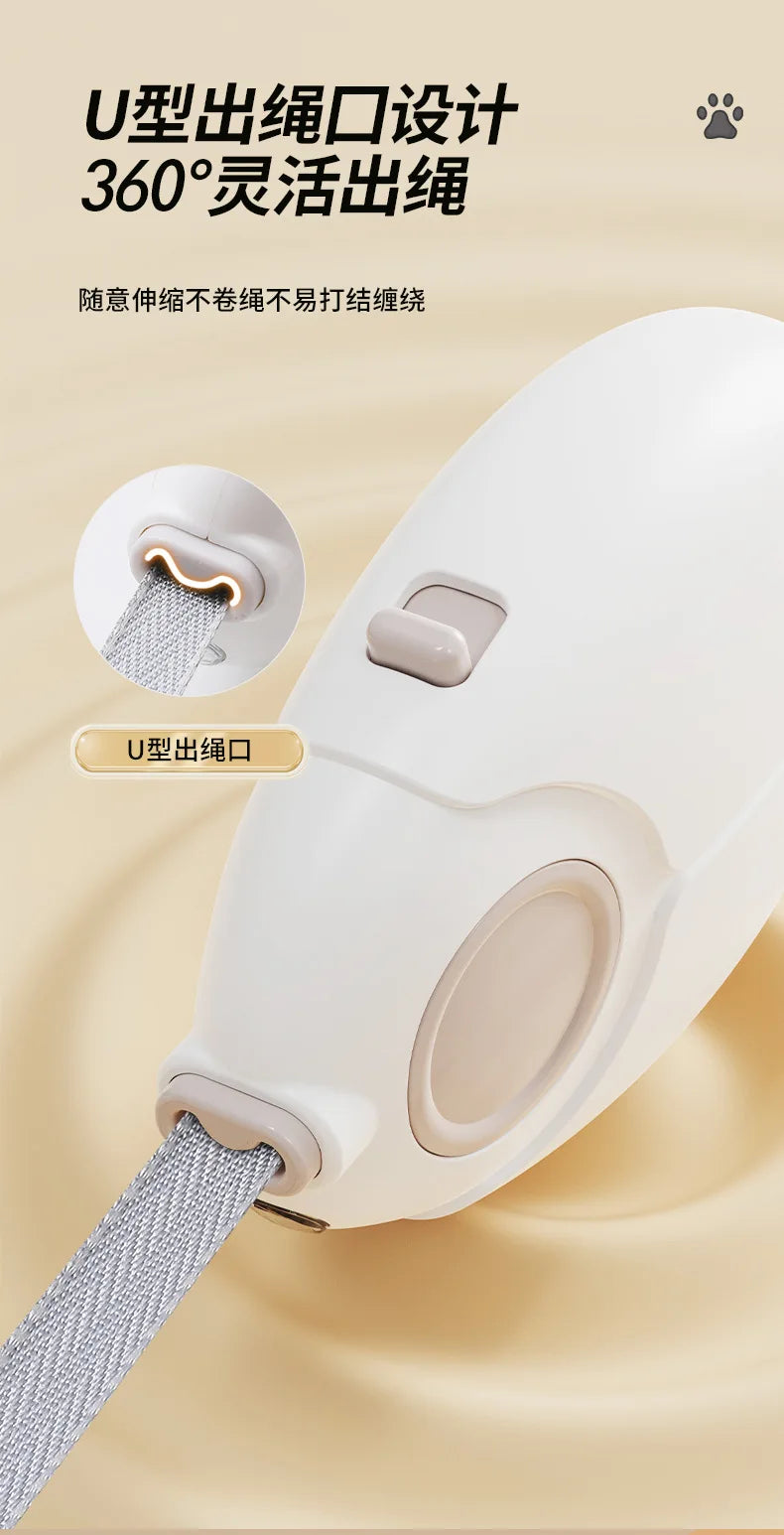 Pet Leash, Luminous Automatic Retractable Pet Supplies Leash