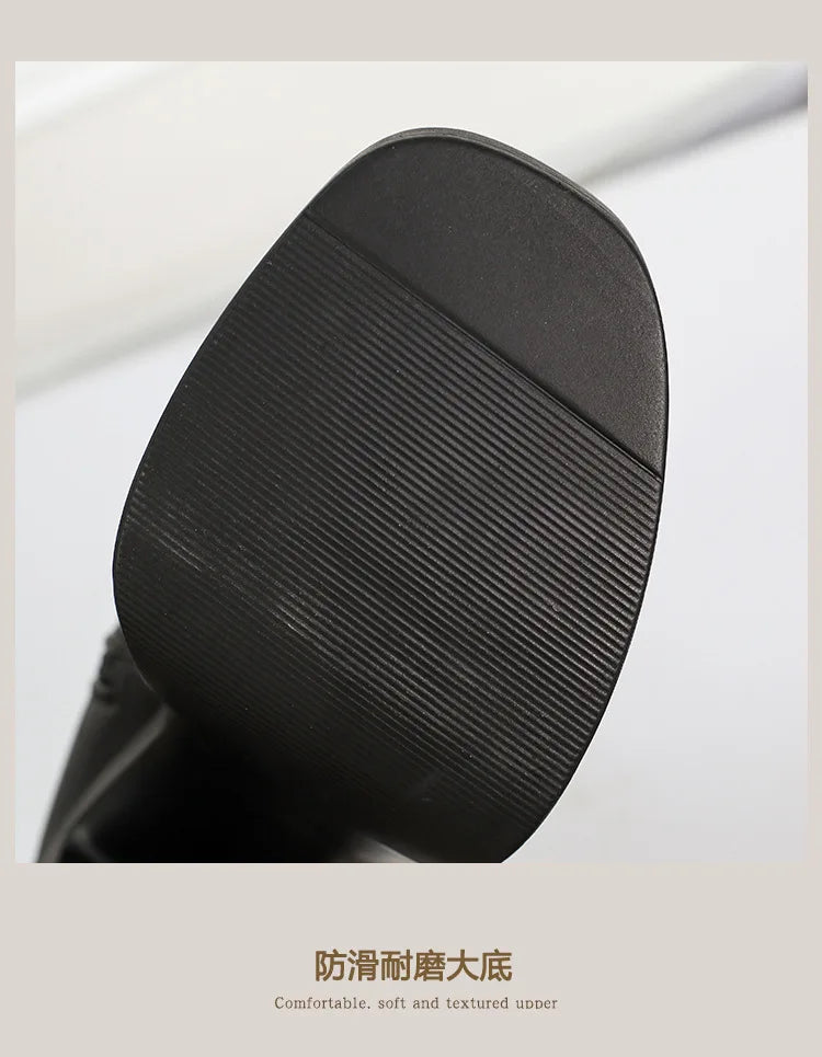 2025 New Women's Boots Sexy Ultra High Heels Woman Round Toe Boots Platform Shoes Women Shoes Ankle Boots Zipper Party Shoes