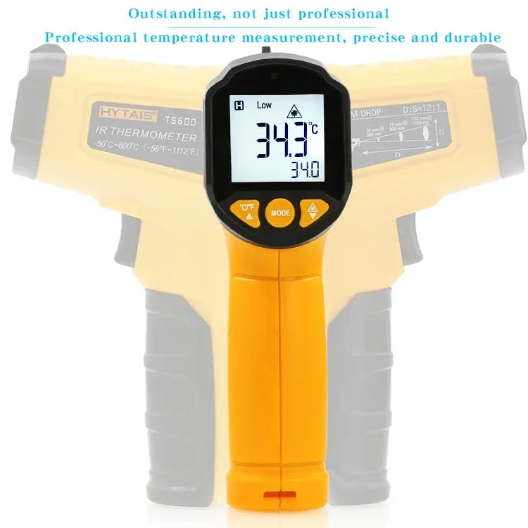 Digital Infrared Thermometer Laser termometro Pyrometer Gun Non-Contact Laser Temperature Meter gauge Tools -50~600℃